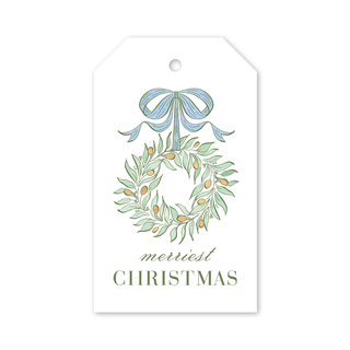 Capri Wreath Gift Tags