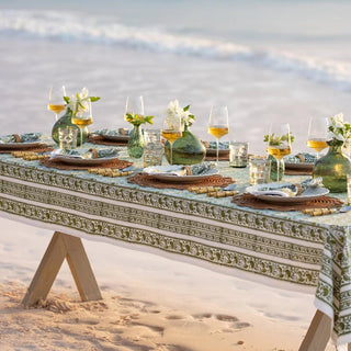 Caroline Green Tablecloth 60x120