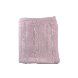 Cashmere Like Acrylic Blanket: Pink