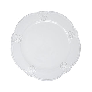 Bella Bianca Rosette Dinner Plate