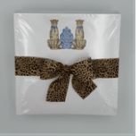 Cheetah & Ginger Jar w/ Cheetah Ribbon