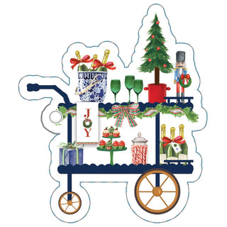 Christmas Bar Cart Die - Cut Gift Tags