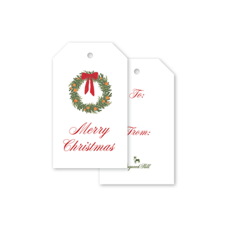 Clementine Christmas Wreath Gift Tags