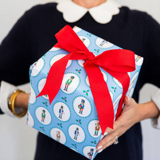 Continuous Roll Gift Wrap | Nutcracker Plaque