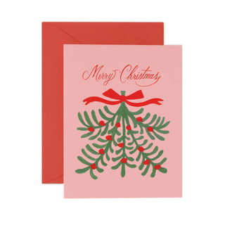 Merry Christmas Mistletoe Card