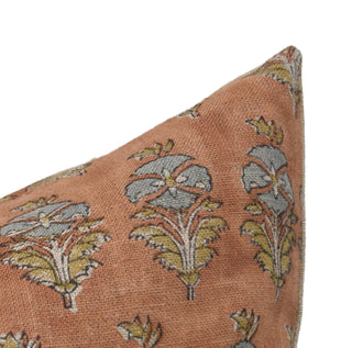 Mor Mukut Linen (One Side) Print Pillow-22X22