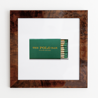 The Polo Bar: Burl Frame
