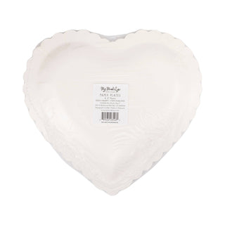 Doily Heart Plate