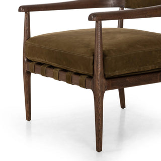 Dane Chair - Cottswald Moss Nubuck