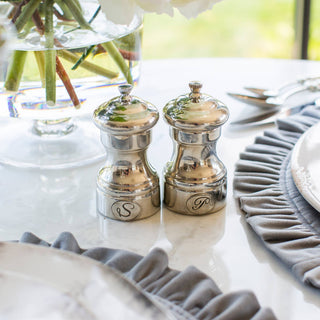 Tavola Petite Pewter Salt & Pepper Grinder set