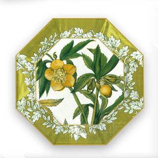 Decoupage Plate: 5" Octagonal