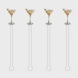 Dirty Martini Acrylic Stir Sticks