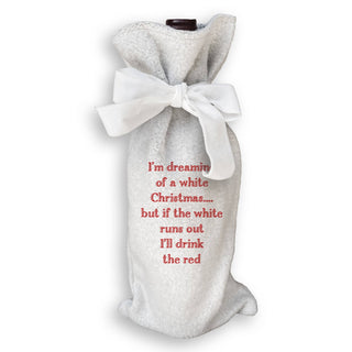 Dreaming of a White Christmas: Natural Guest Towel / -