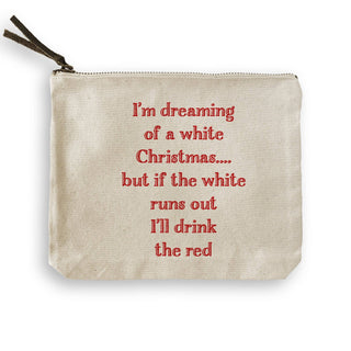 Dreaming of a White Christmas: Natural Guest Towel / -