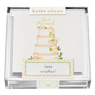 Just Married Gift Enclosures | Box of 6