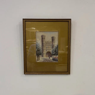 Early 1900s English Watercolor - Signed Bates