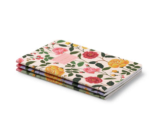 Roses Stitched Notebooks