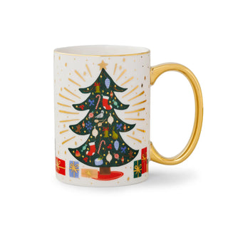 Holiday Tree Porcelain Mug