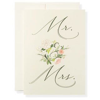 Mr. &. Mrs. Greeting Card