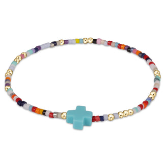 ENewton | egirl Hope Unwritten Signature Cross Bracelet