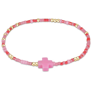 ENewton | egirl Hope Unwritten Signature Cross Bracelet