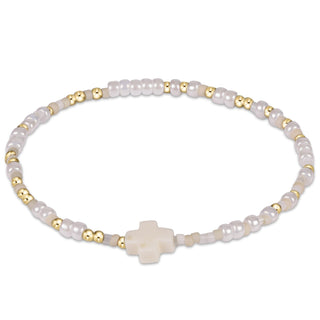 ENewton | egirl Hope Unwritten Signature Cross Bracelet