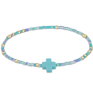 ENewton | egirl Hope Unwritten Signature Cross Bracelet