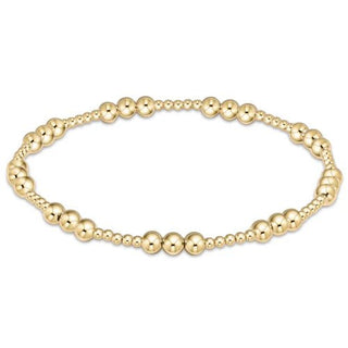 ENewton | Classic Joy Pattern Gold Bead Bracelet