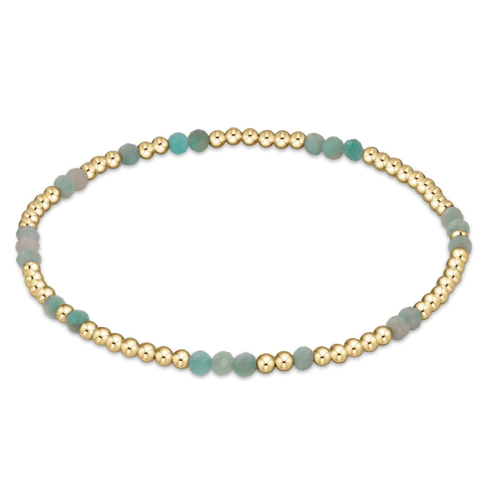 ENEWTON EXTENDS AQUAMARINE HOPE UNWRITTEN GEMSTONE BRACELET