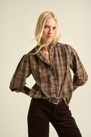 Alexa Blouse Blue: M