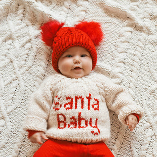 Santa Baby Crew Neck Sweater Baby & Toddler: 12-18 months