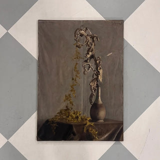 Fading Blooms – Late 19th‑Century French Floral Study