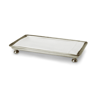 Footed Guest Towel Tray