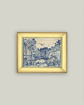 Forest with Woodcutter: 8x6