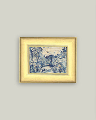 Forest with Woodcutter: 8x6