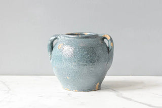 Found Blue Tones Confit Pot