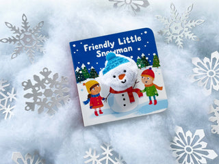 Kids & Baby Friendly Little Snowman Finger Puppet Board Book