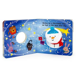 Kids & Baby Friendly Little Snowman Finger Puppet Board Book