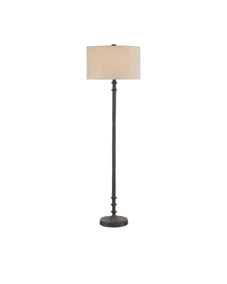 Gallo Bronze Floor Lamp - 64.5"h x 19"d
