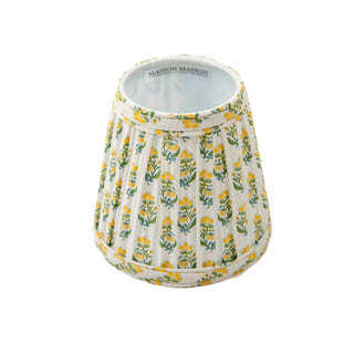 Gold Petite Lampshade w/ flame clip