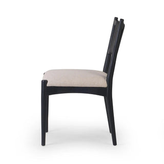 Haddon Dining Chair- Black Rush