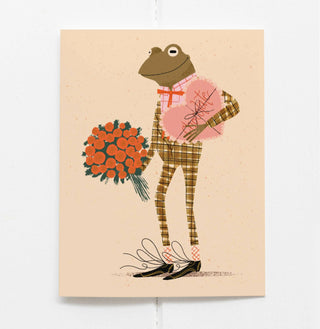 Handsome Frog Valentine