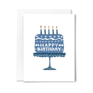 Happy Birthday Cake Card