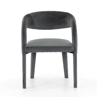 Hawkins Dining Chair- Charcoal Velvet