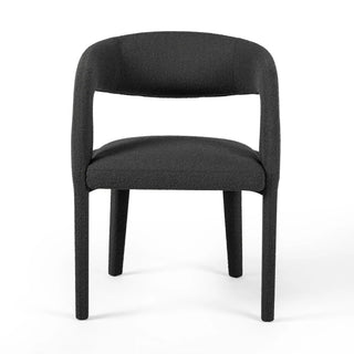 Hawkins Dining Chair- Fiqa Boucle Charcoal