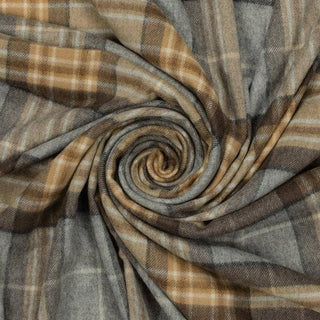 Highland Tartan Tweed Merino Wool Throw - Mckellar