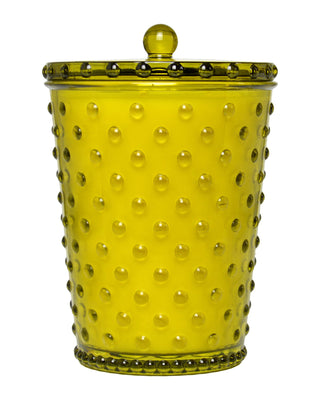 Hobnail Glass Candle - Fir/Grapefruit