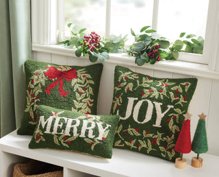 Holiday Joy Hook Pillow