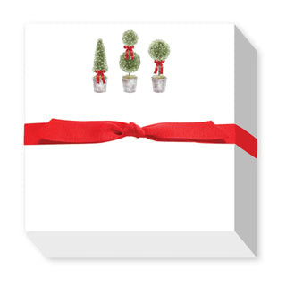 Holiday Topiaries Chubbie Notepad