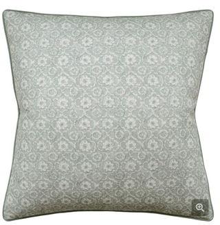 Holly Trellis Pillow - 22x22"